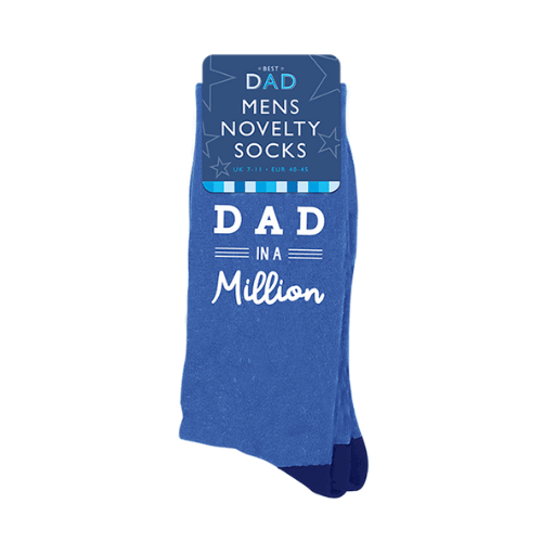 Dad in a Million Socks