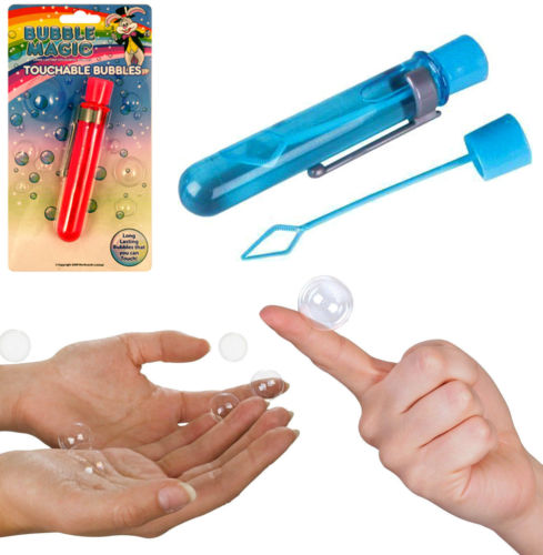 Magic Touchable Test Tube Bubbles