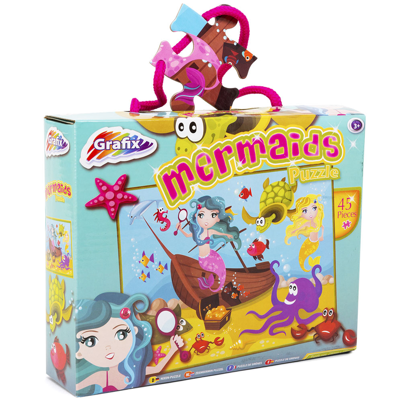 45 Piece Mermaid Jigsaw Puzzle
